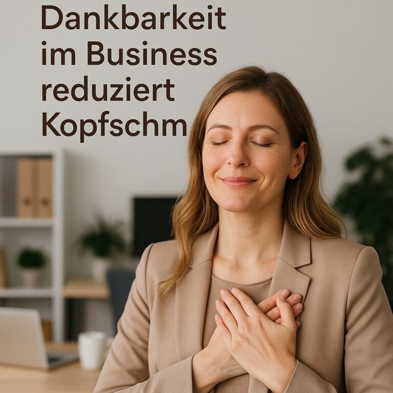 Wofür ich in meinem Business dankbar bin